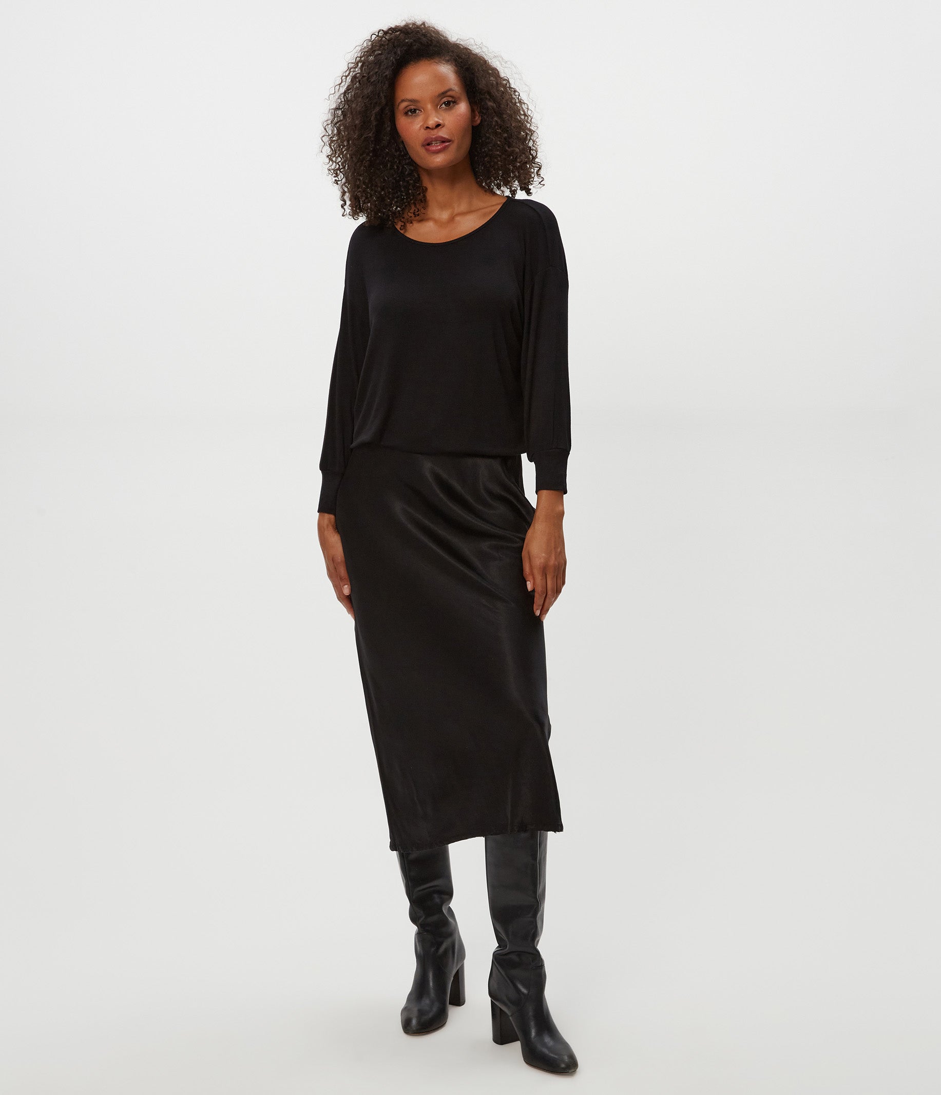 Michael Stars Nadia 2-In-1 Maxi Dress