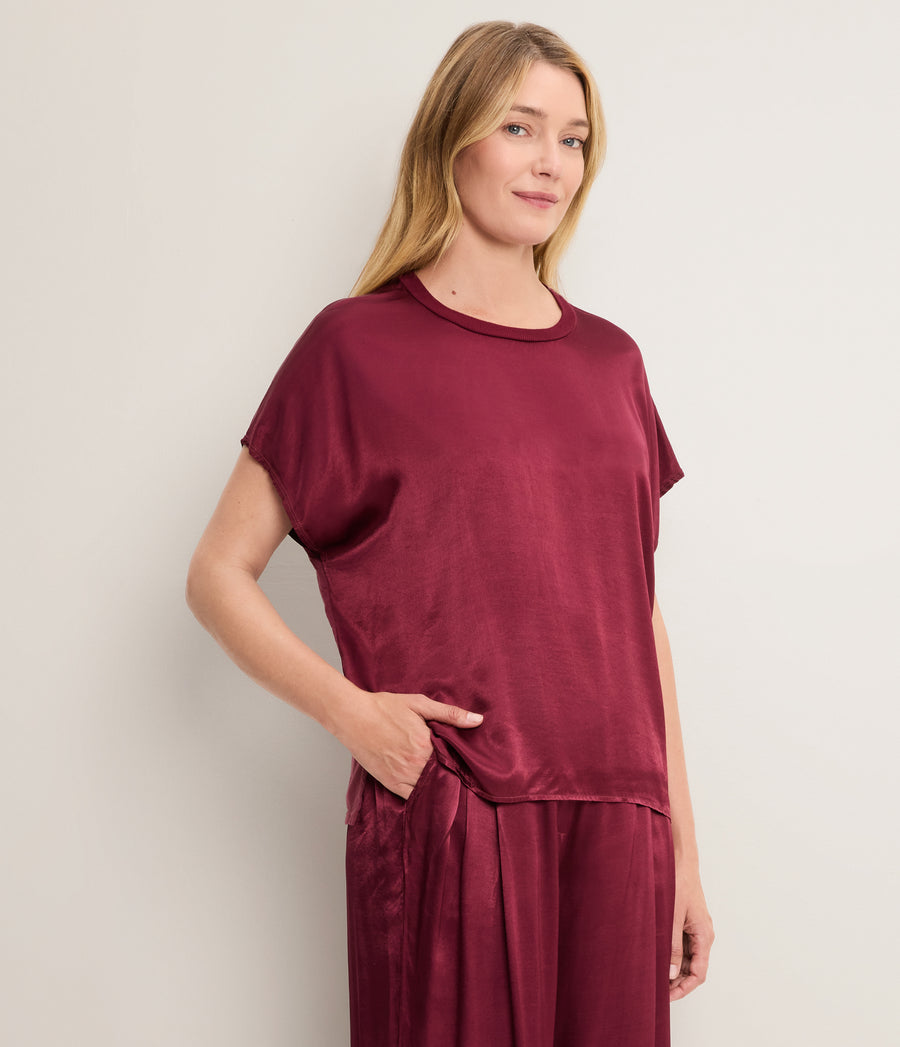 Flow Satin Tee