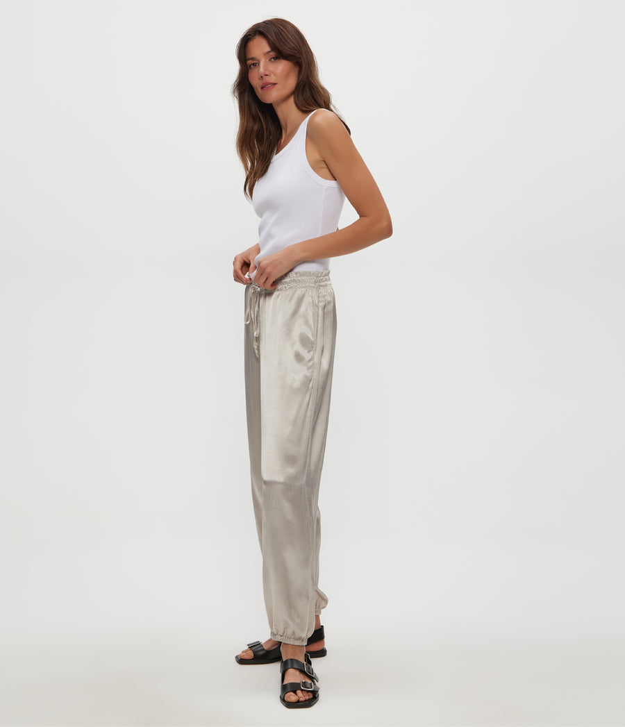 PIXIE JOGGER in Cement  Side View #CEMENT
