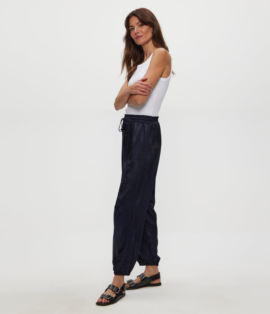 PIXIE JOGGER in Nocturnal Blue Side View #NOCTURNAL