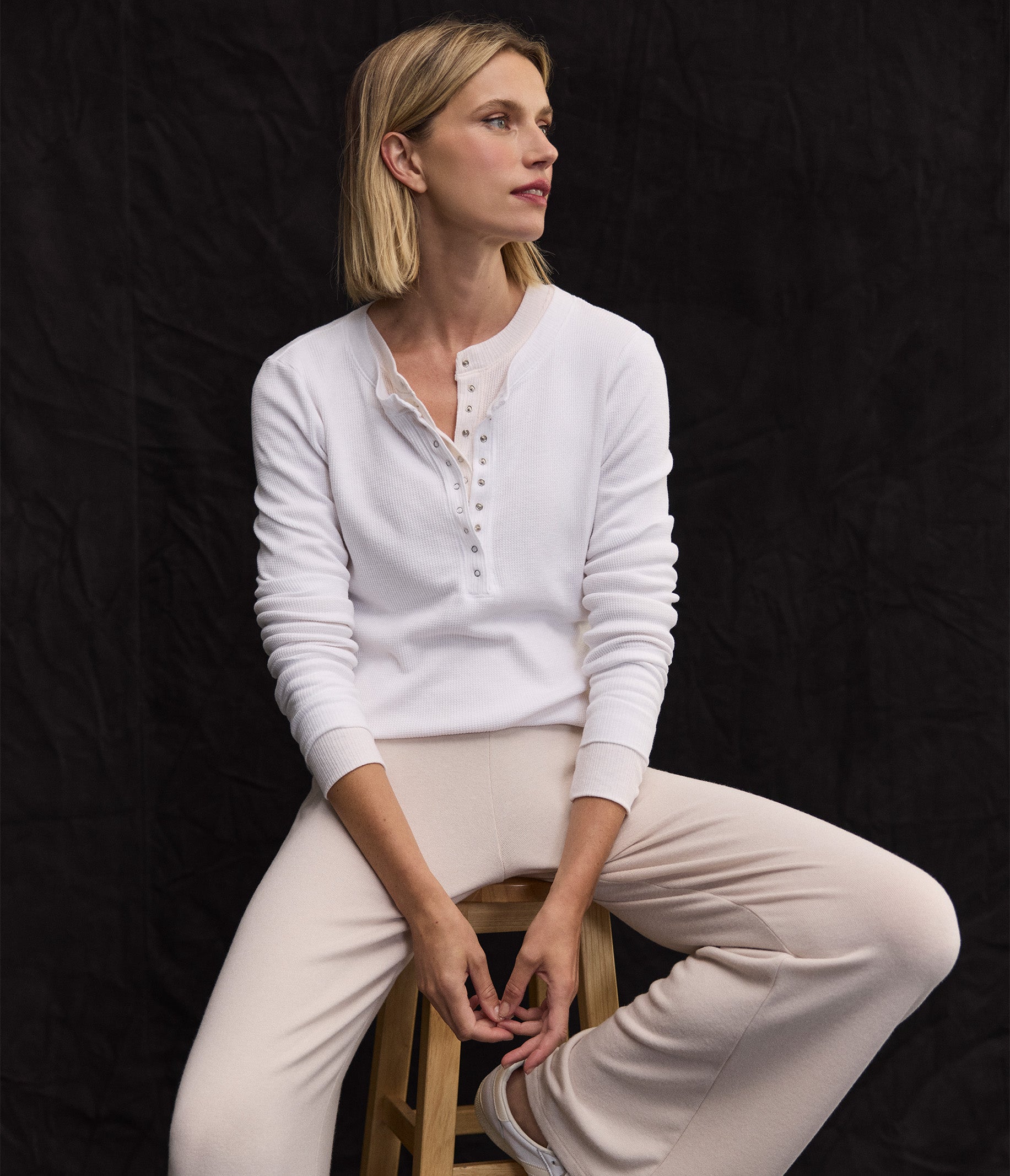 Regan Thermal Henley Tee