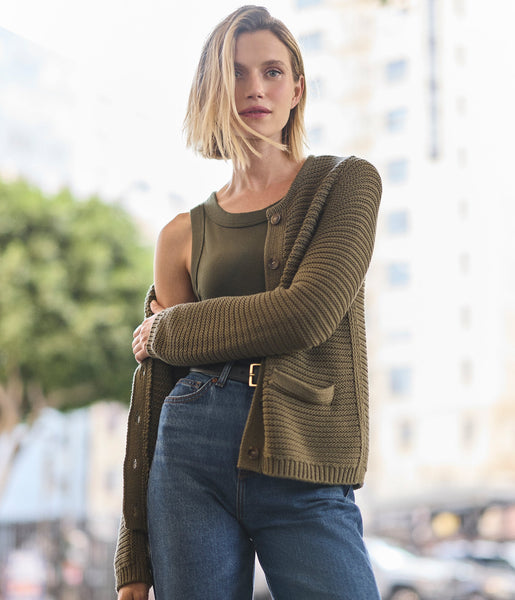 Kaden Crewneck Cardigan