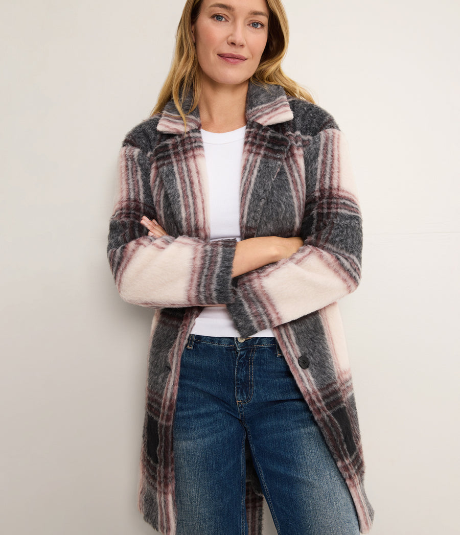 Aster Brushed Coat