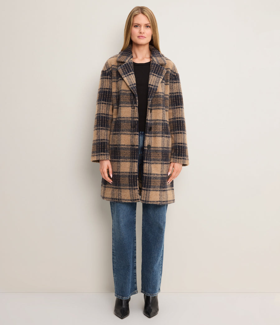 Aster Brushed Coat