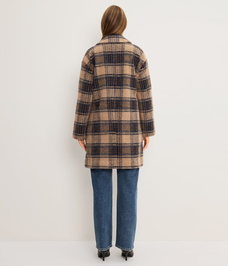Aster Brushed Coat