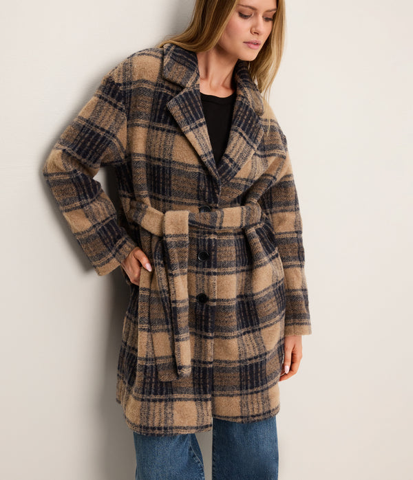 Aster Brushed Coat