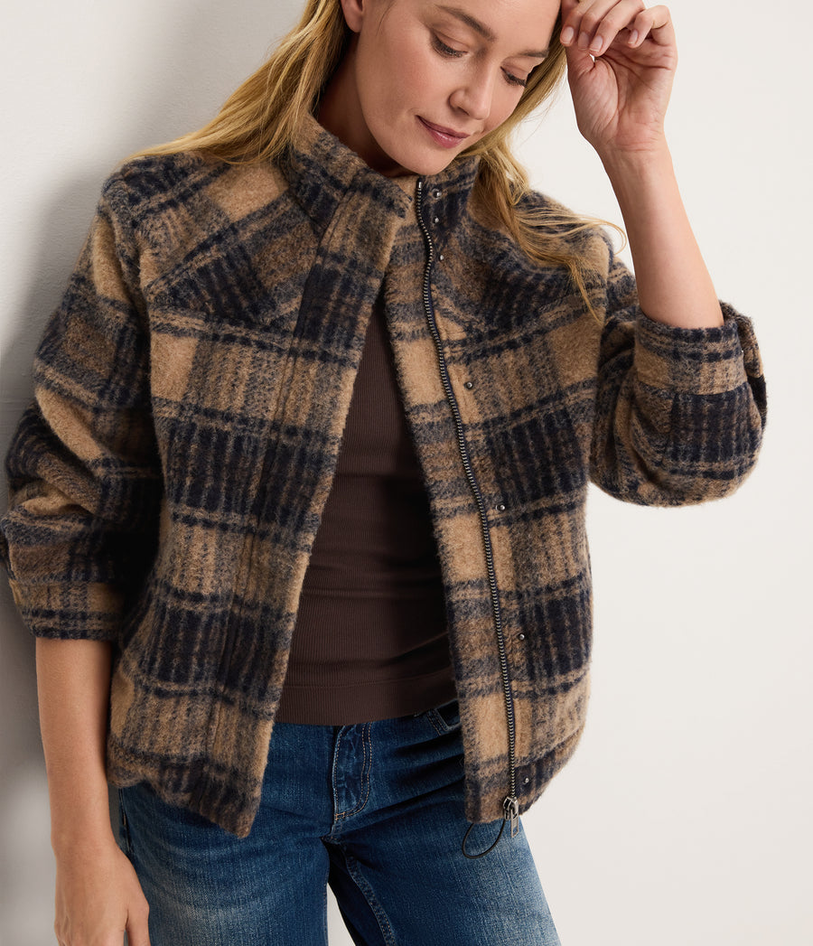 Parker Brushed Bomber