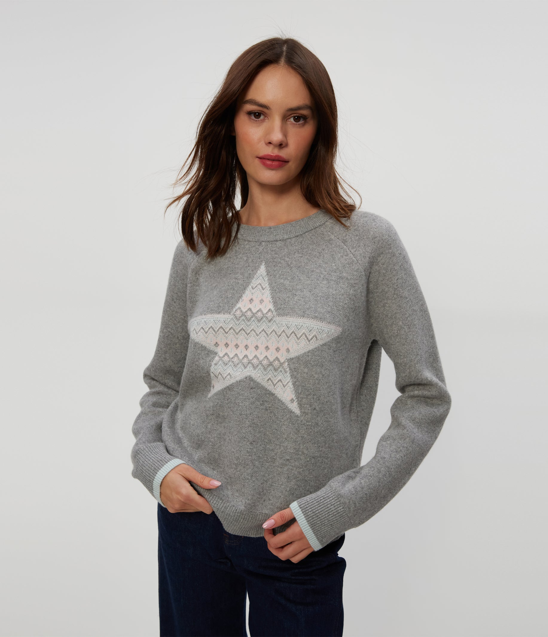 Star Jacquard Sweater Star Jacquard Sweater