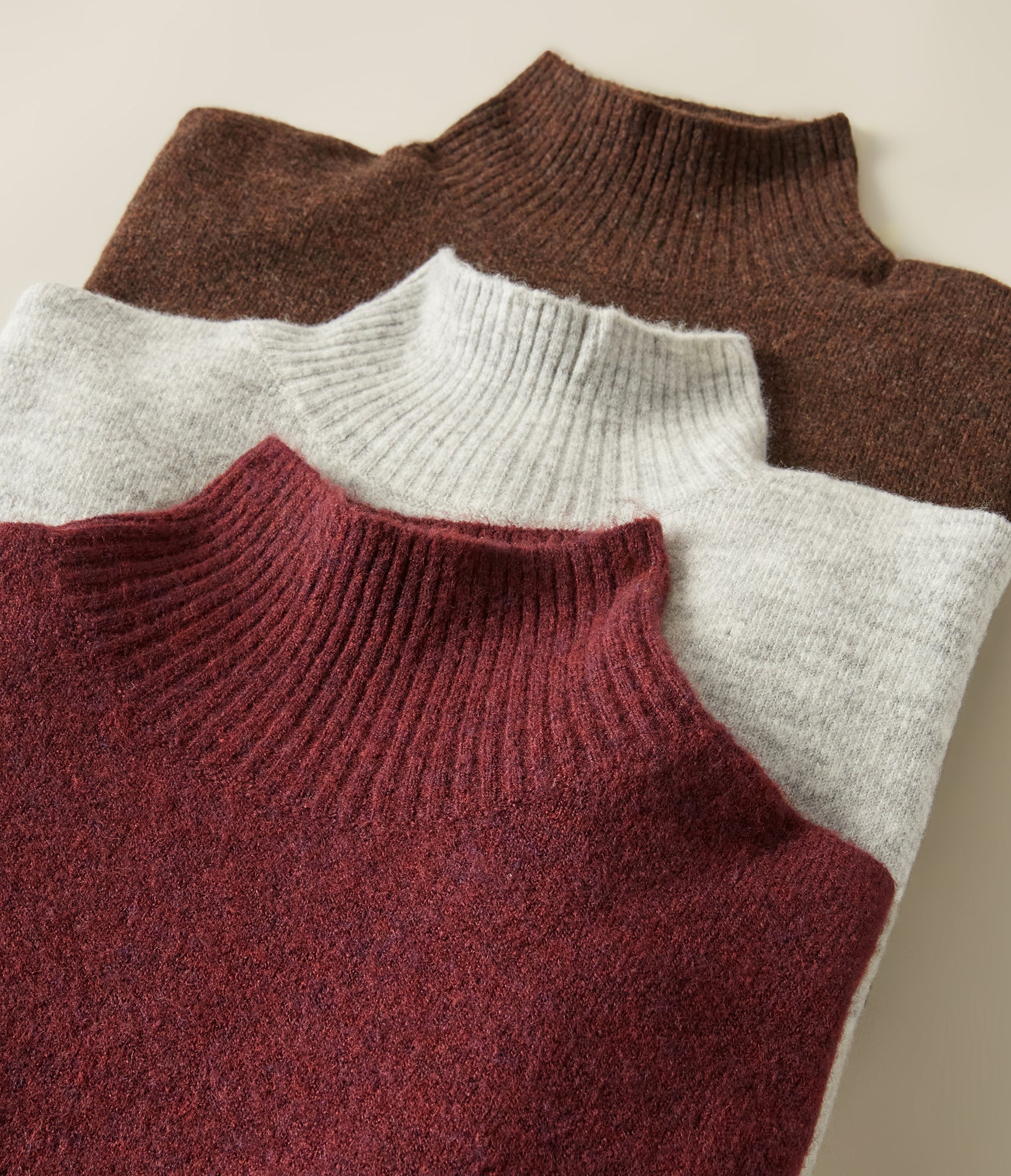 Stretch Jersey Knit Mock Neck Top | EILEEN FISHER