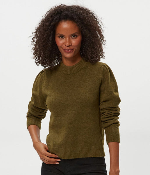Genova Puff Sleeve Pullover