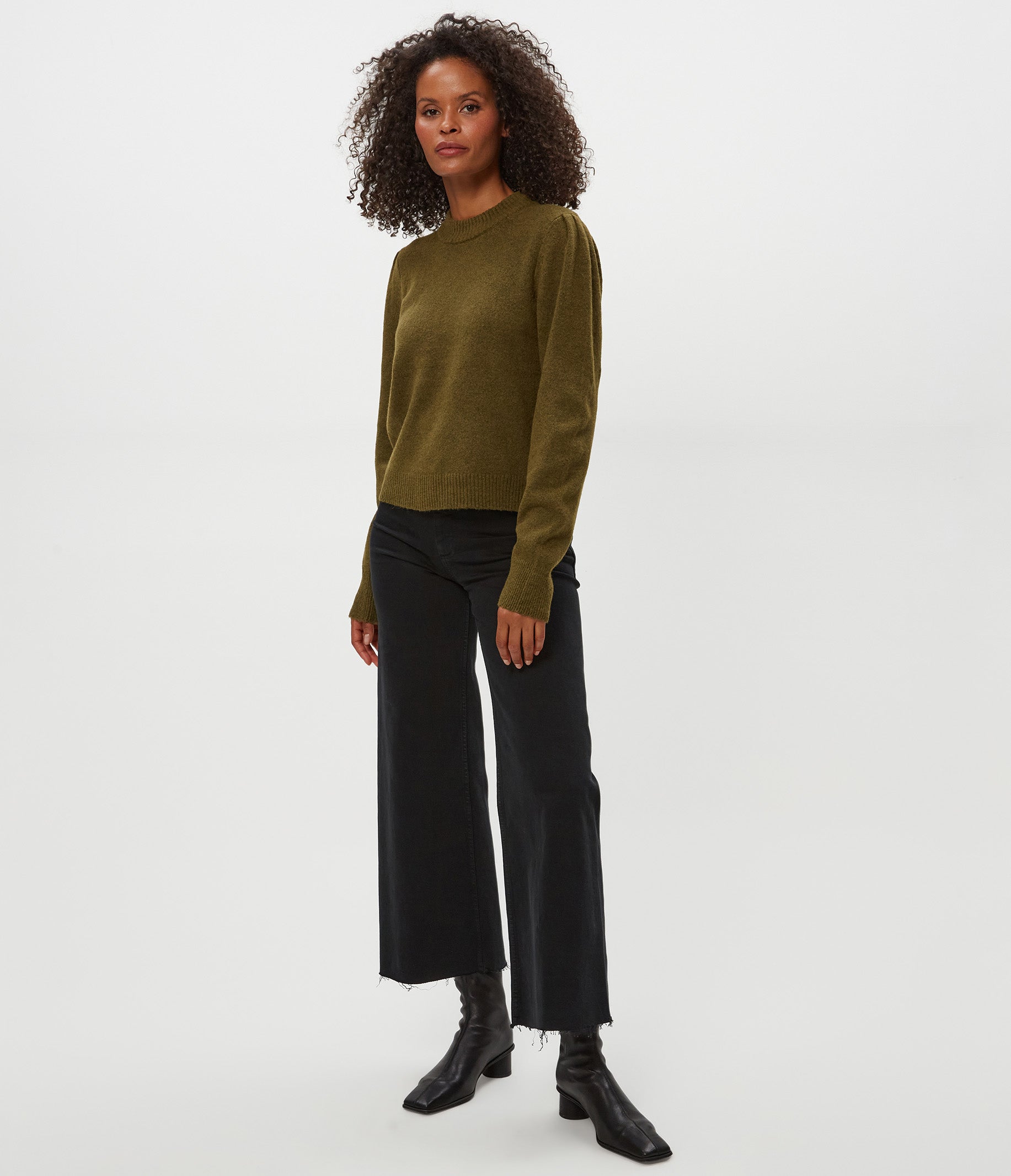 Genova Puff Sleeve Pullover