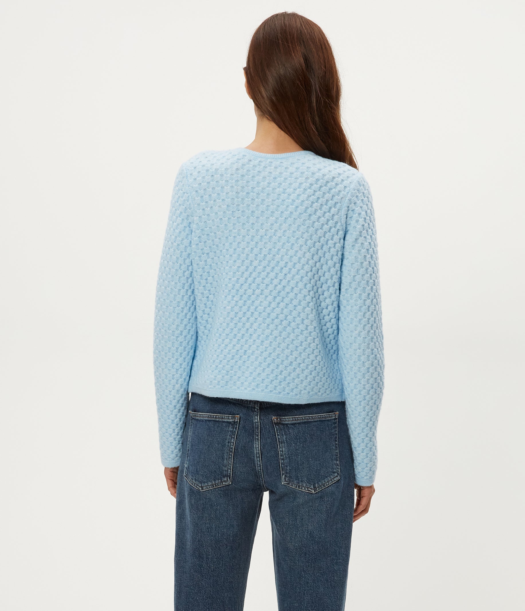 Cera Honeycomb Stitch Cardigan