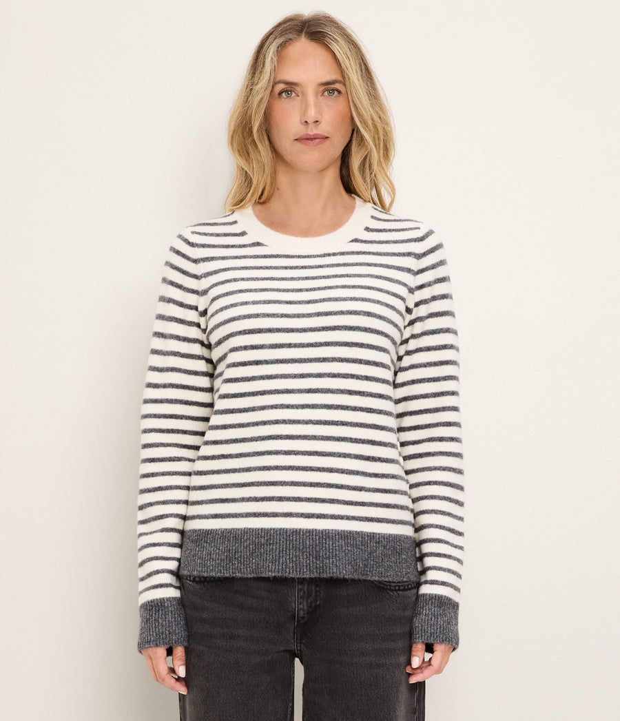 #COCONUT MILK/HEATHER GREY