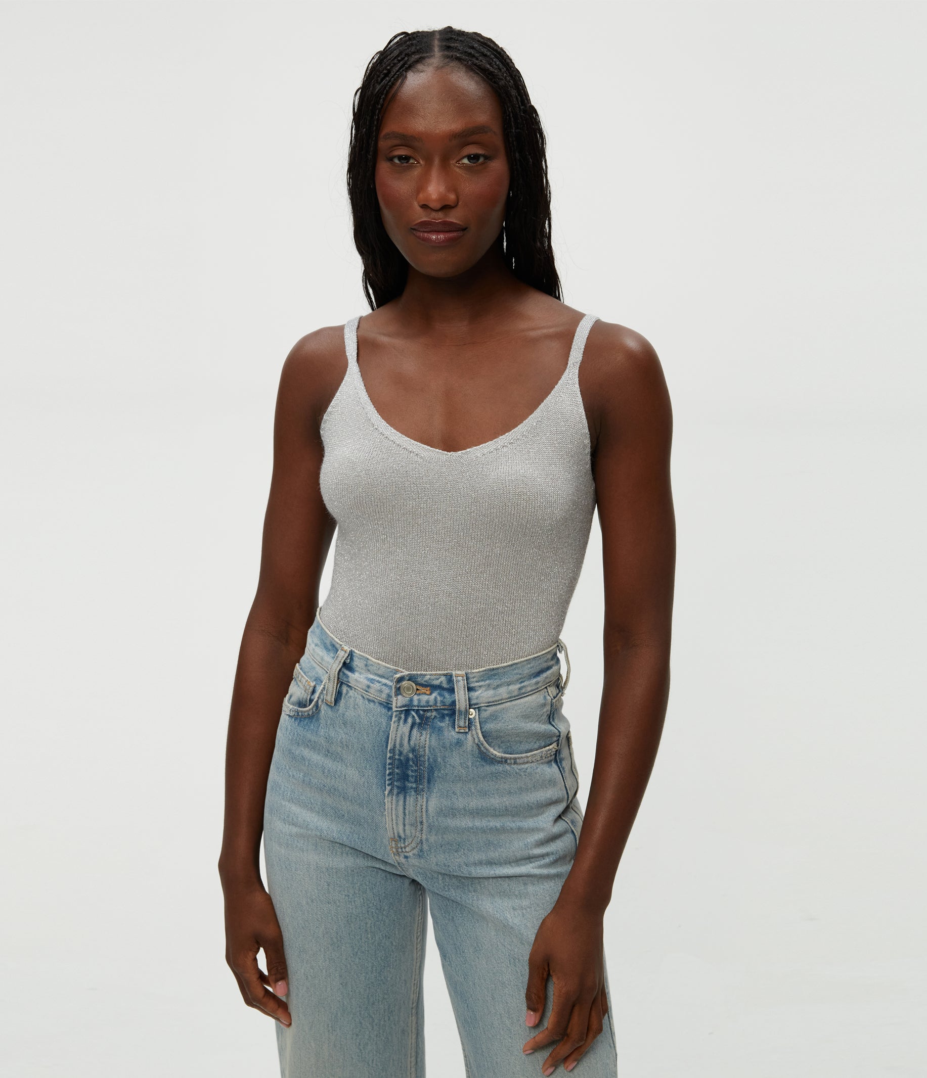 Nomi Metallic Sweater Camisole Nomi Metallic Sweater Camisole