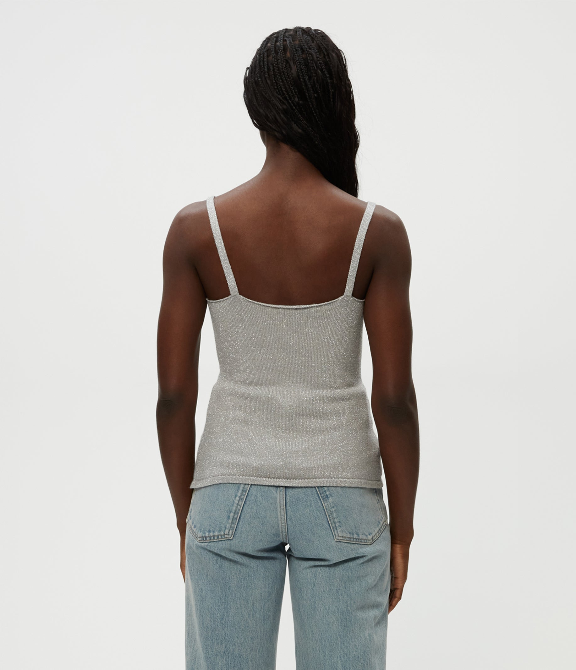 Nomi Metallic Sweater Camisole