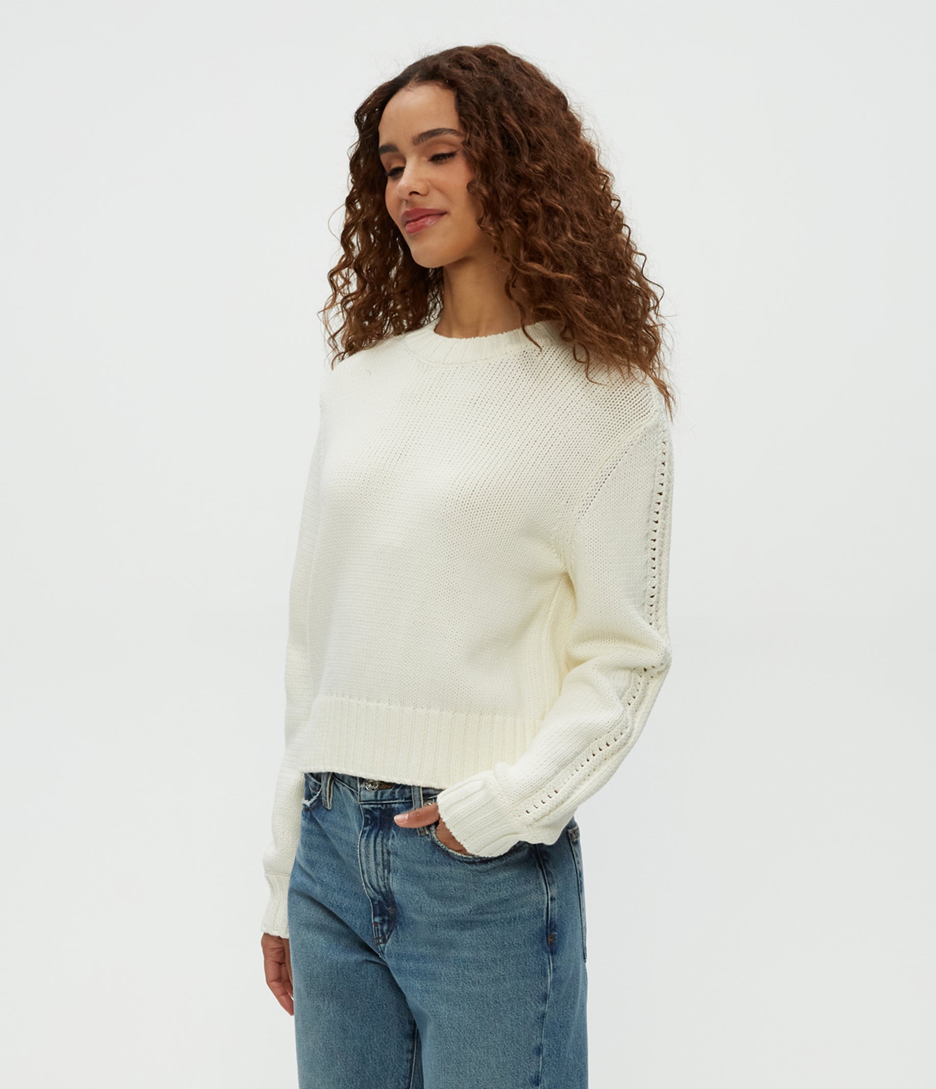 MICHAEL STARS 売れ筋商品|||マイケルスターズ ニット&セーター アウター レディース Sweaters White Women's Sweaters & Cardigans | MichaelStars.com
