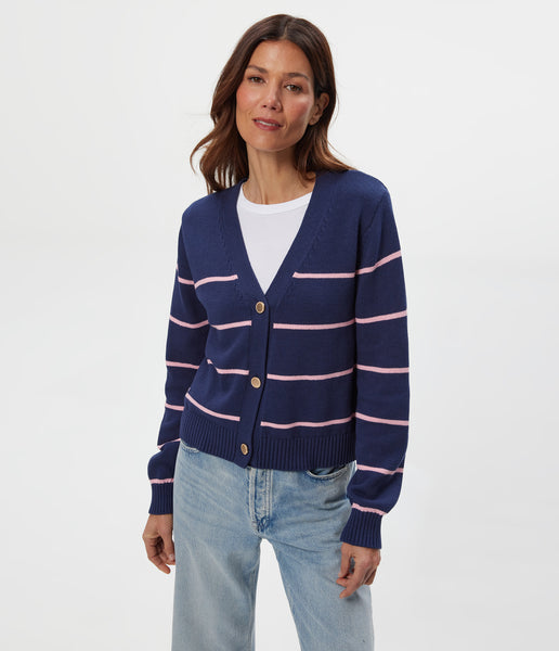 Tracey Striped Cardigan