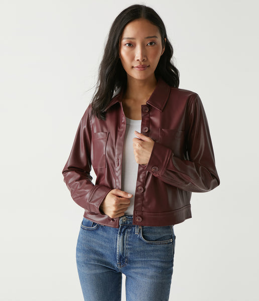 Michael stars cheap leather jacket