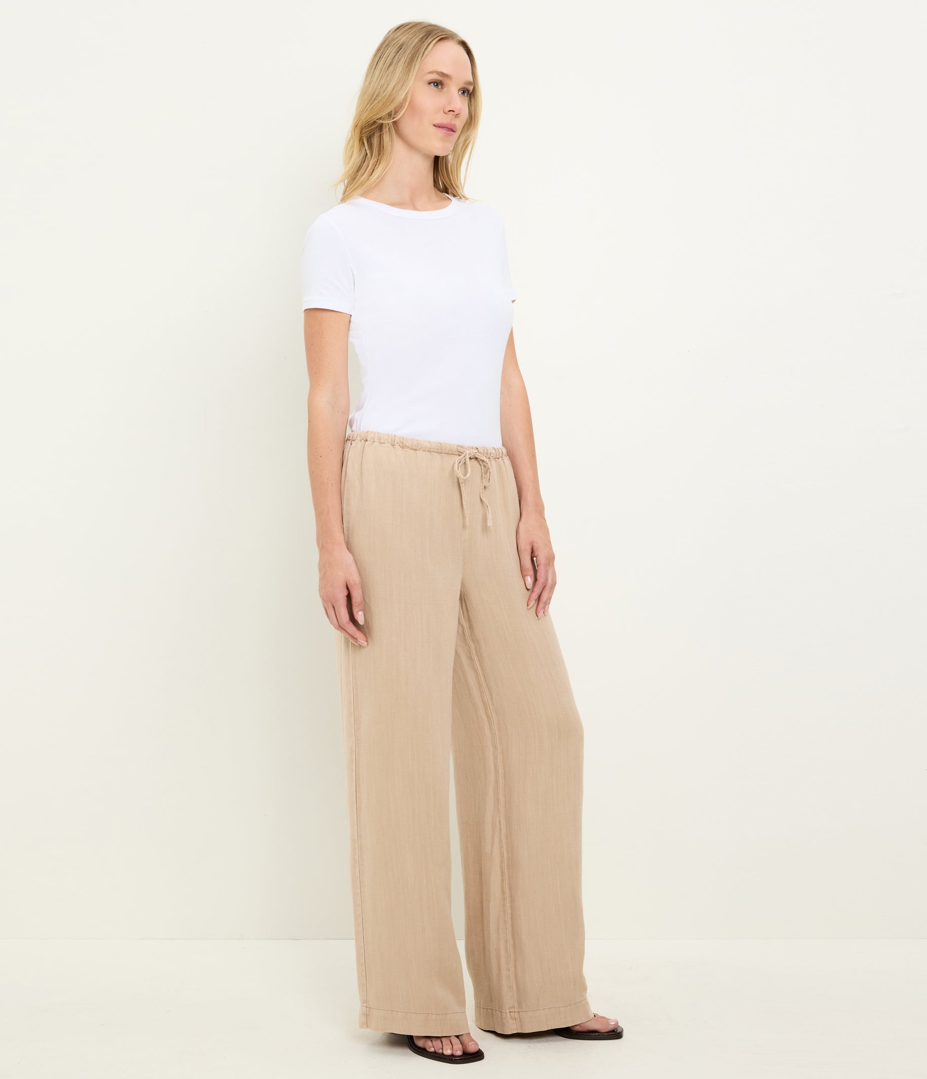 Marissa Linen Drawstring Pant