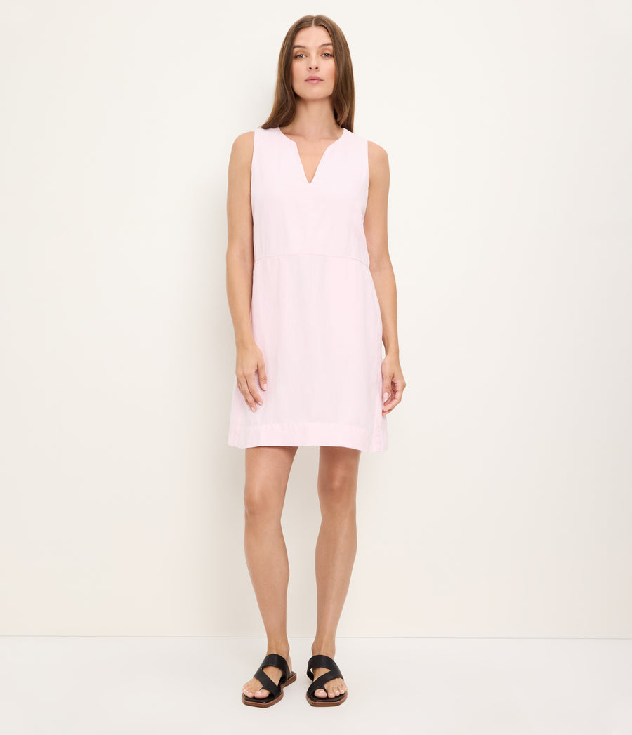 Maelie Linen Dress BLUSH / XL #BLUSH