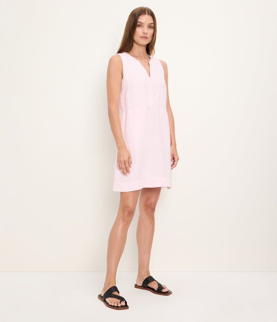 Maelie Linen Dress BLUSH / XL #BLUSH