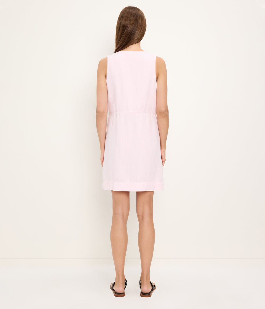 Maelie Linen Dress BLUSH / XL #BLUSH