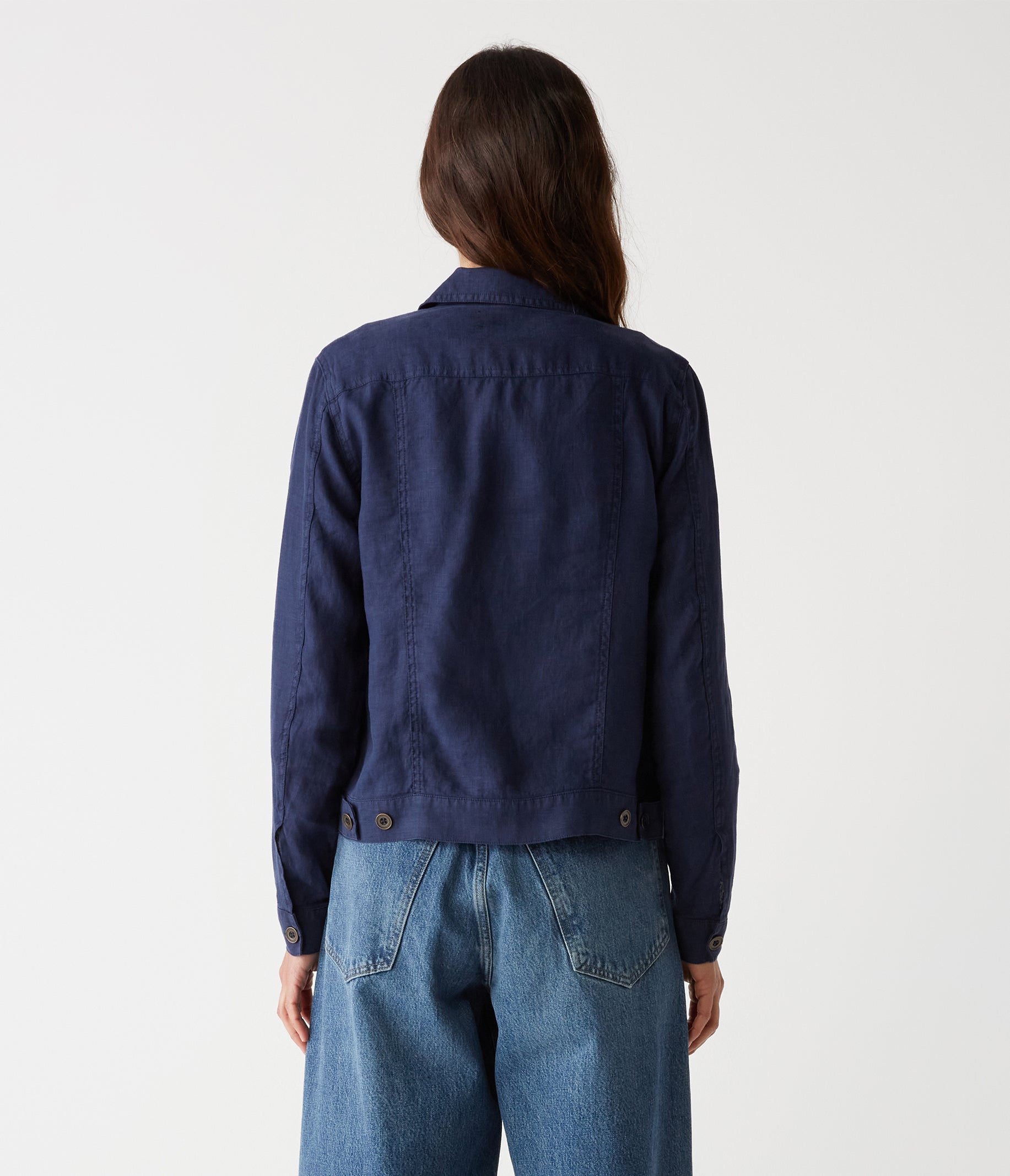 Jean Linen Jacket