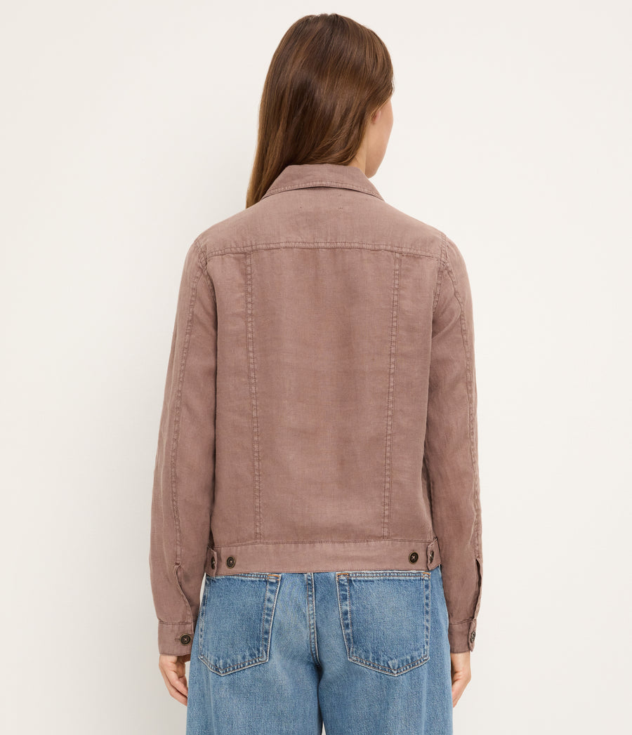 Jean Linen Jacket QUICKSAND / XL