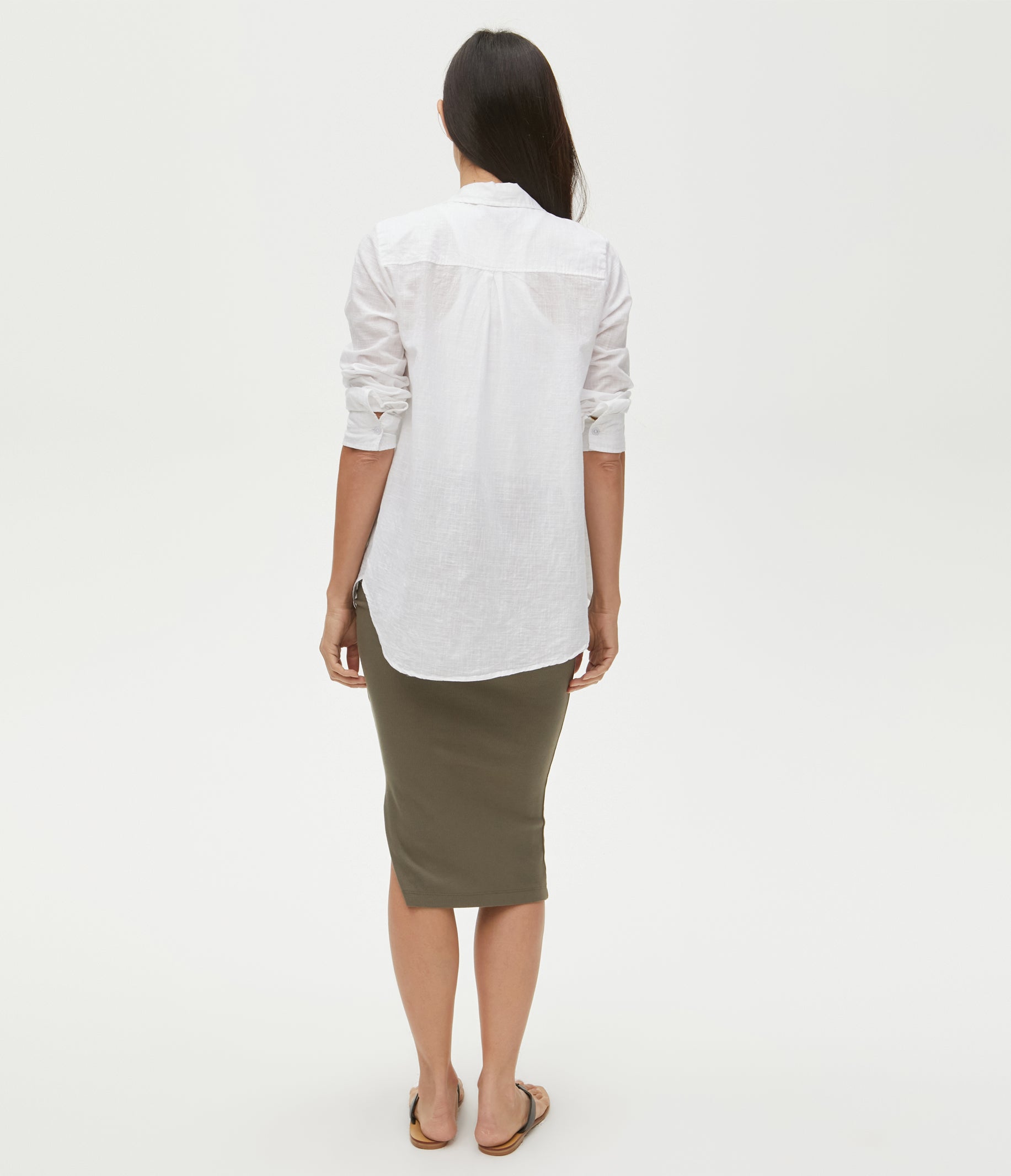 Michael stars pebble hotsell knit midi skirt