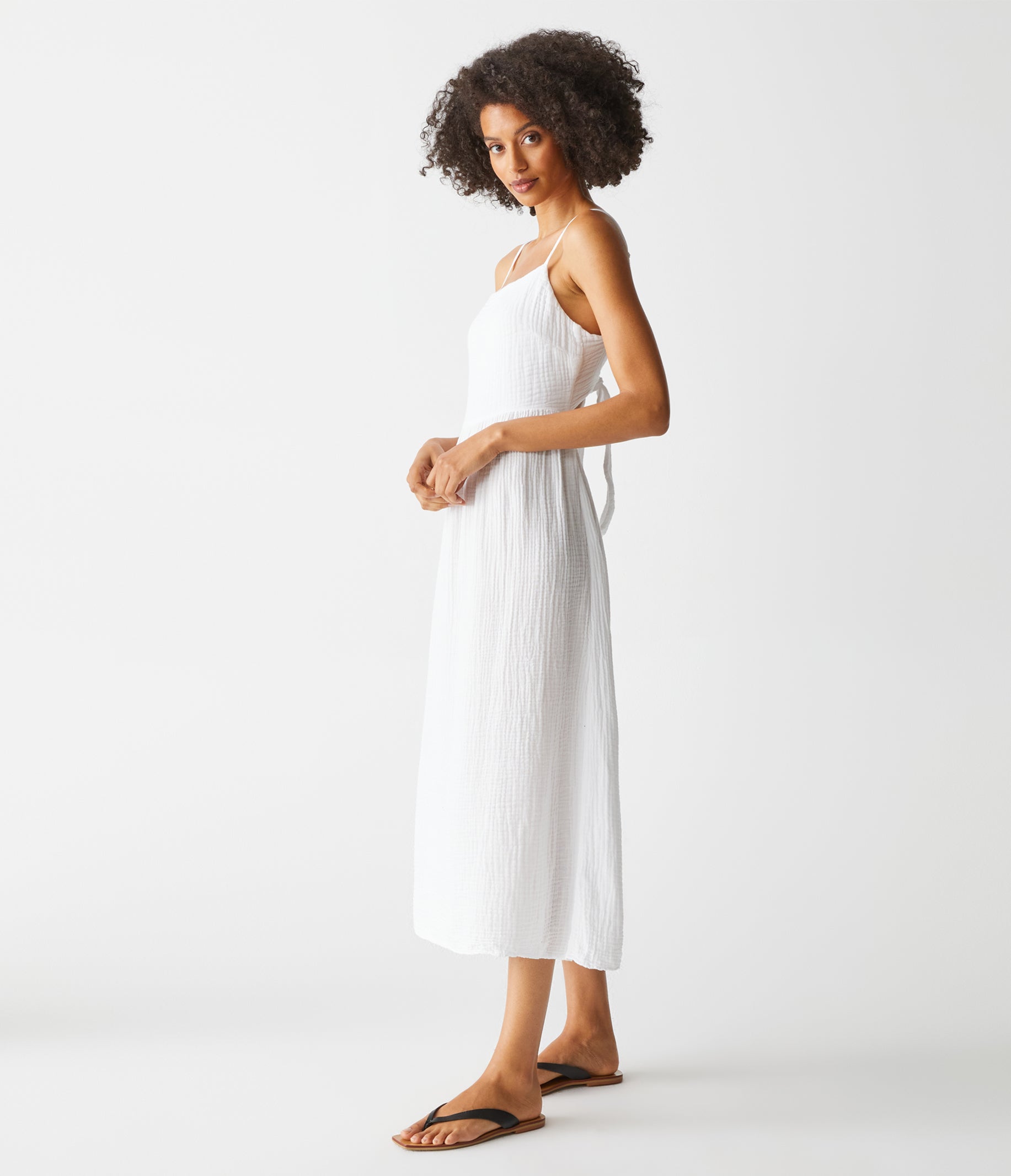 Michael stars flame wash midi dress clearance