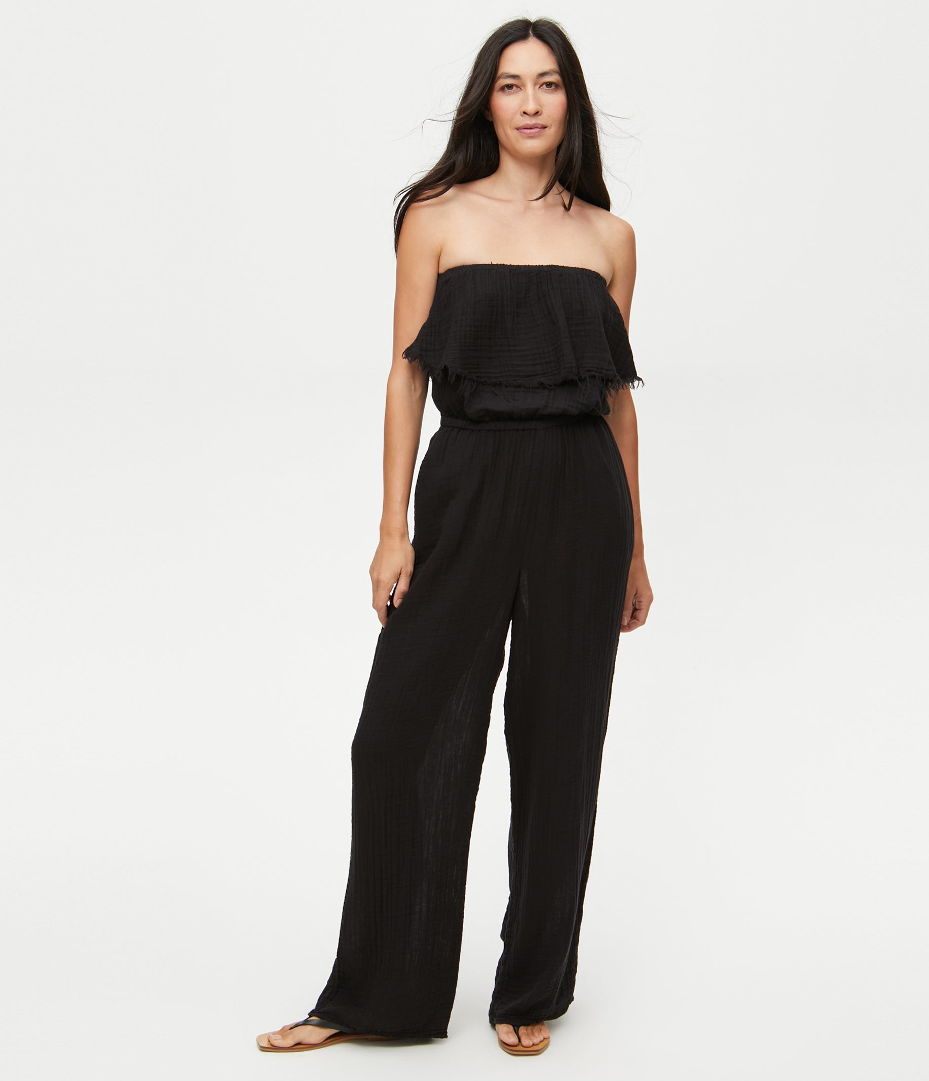 Michael stars off hotsell the shoulder jumpsuit